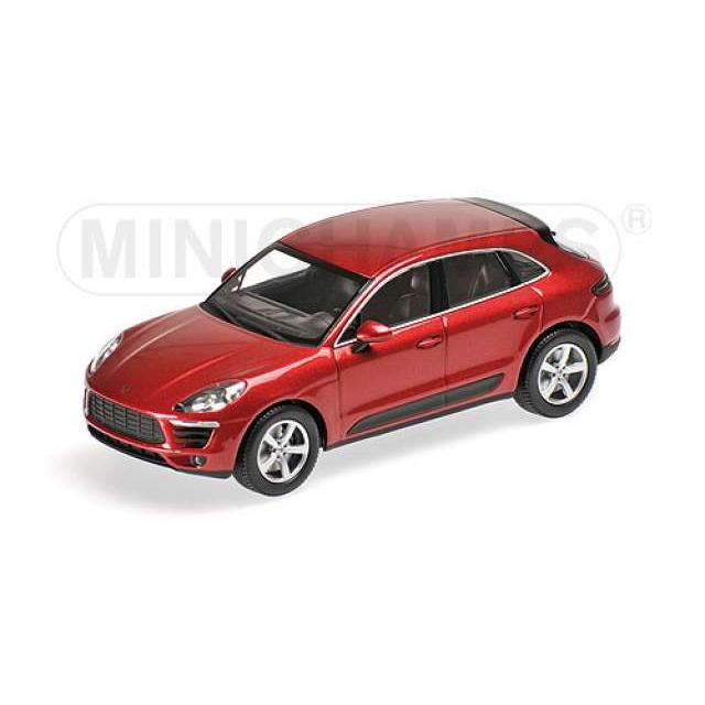 ポルシェ マカン 2013 レッドメタリック MINICHAMPS 1/43 ミニカー 504
