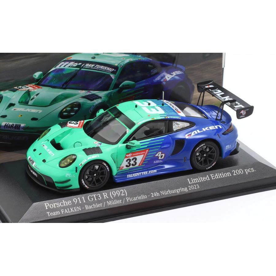 予約】PORSCHE 911 992 GT3 R FALKEN N33 ニュル24h 2023 200台限定