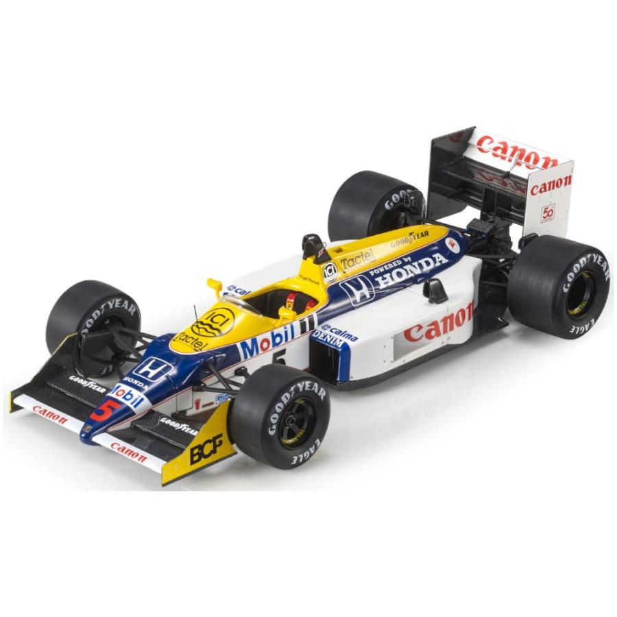 予約】WILLIAMS F1 FW11B ホンダ #5 PP&優勝 メキシコGP '87 マンセル