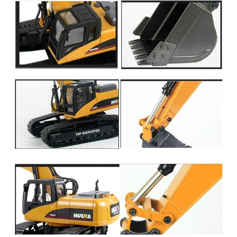 アップグレード版 V4 油圧ショベル 人気 ラジコン RC フルメタルモデル