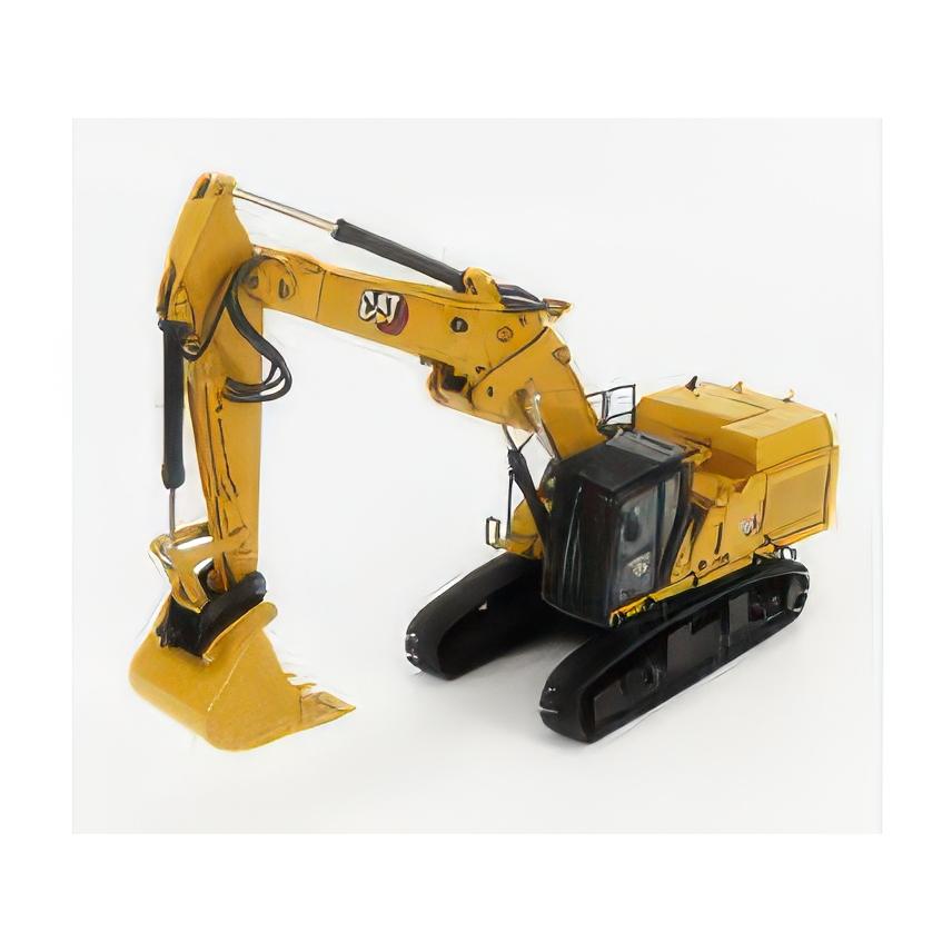 CAT352 超高所解体油圧ショベル 黄/黒 1/50 Diecast Masters : バスク