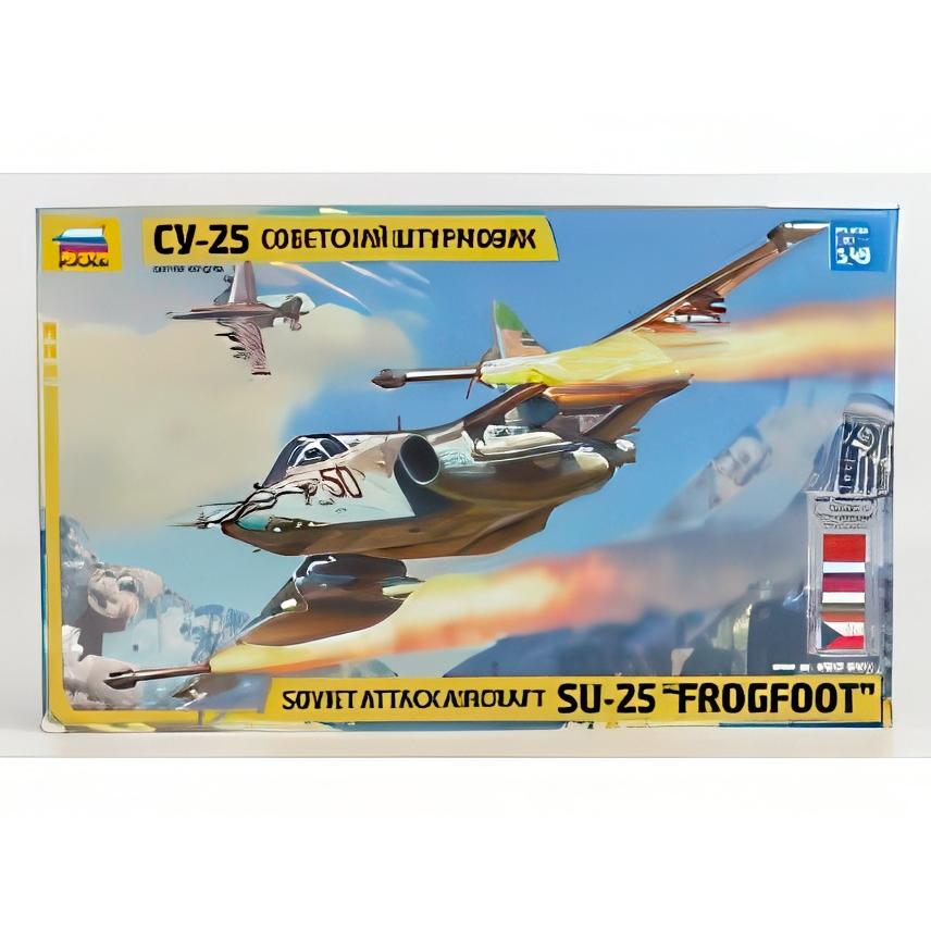 SUKHOI SU-25 フロッグフット 軍用機 1981/ ZVEZDA 1/48 プラモデル
