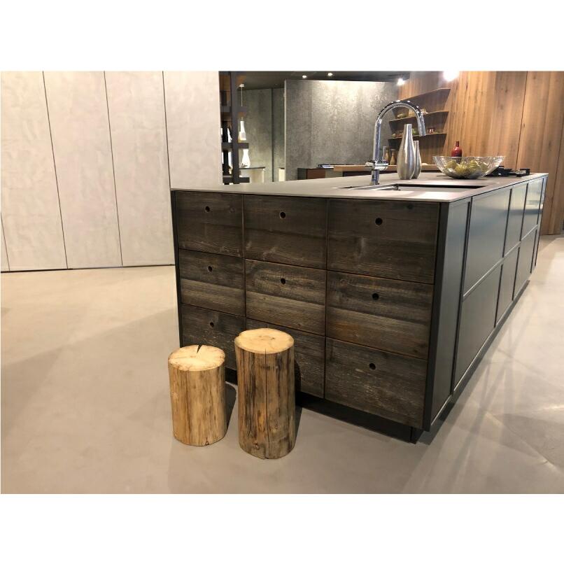 丸太 切り株 椅子 スツール 無垢 ヒバ 2個セット 日本製 直径20×高30