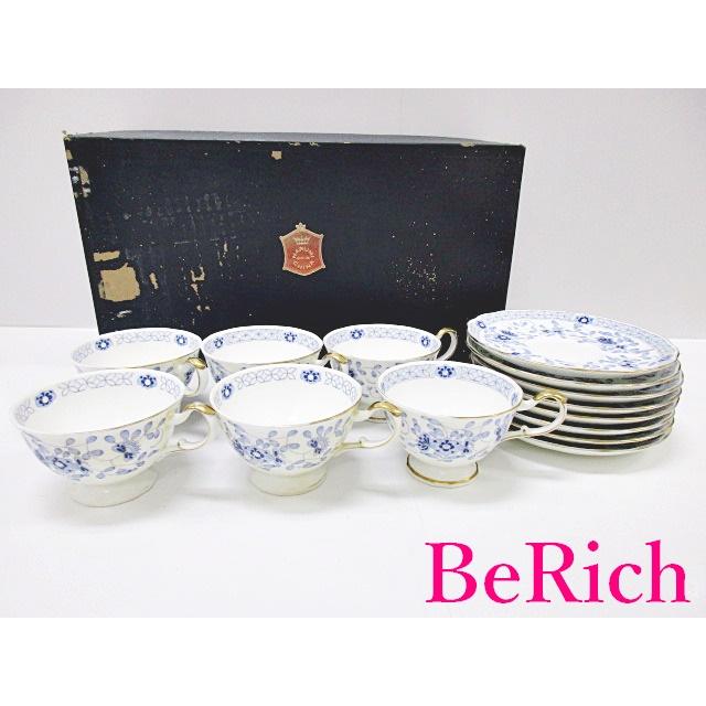 NARUMI ナルミ ティー カップ & ソーサー 6客 セット ホワイト 白