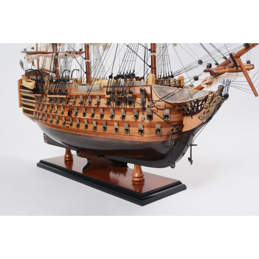 帆船模型 完成品 木製 イギリス海軍 軍艦 HMS ヴィクトリー号 Victory