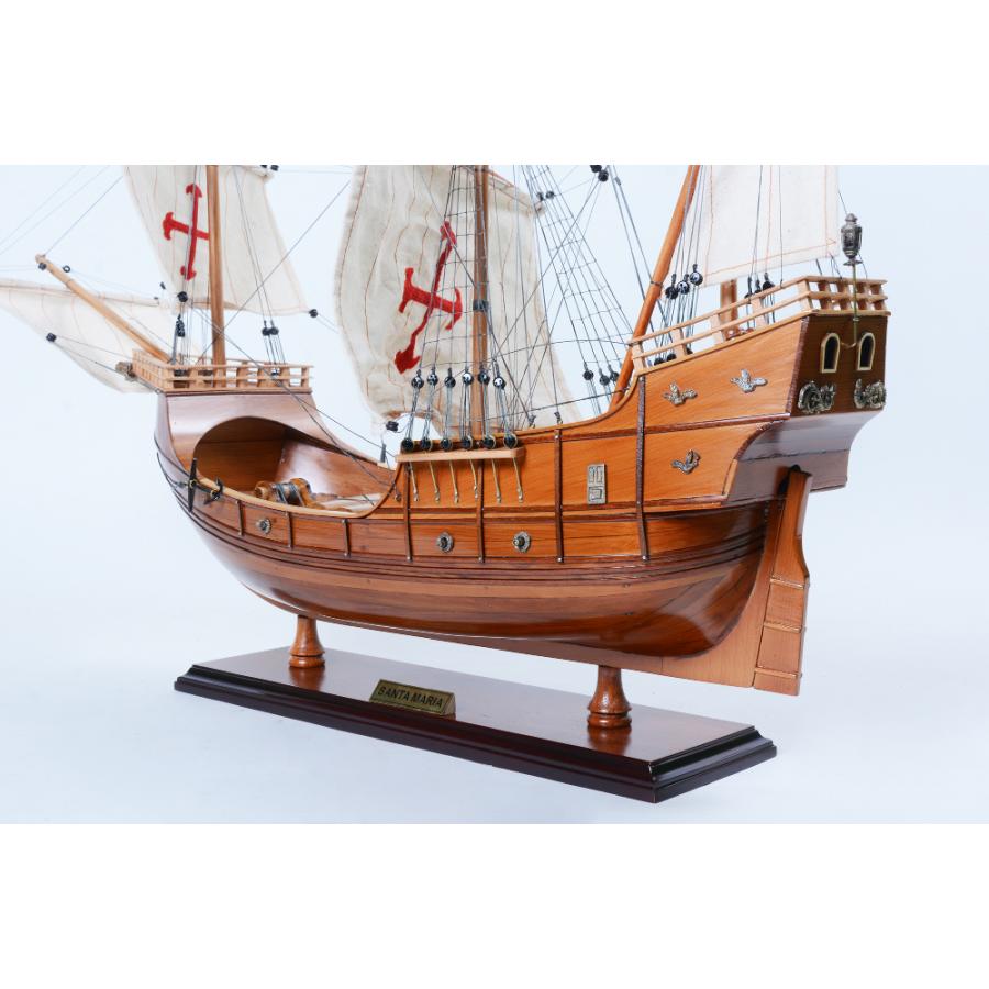 完成品モデルシップ】サンタ・マリア号 木製模型 クリストファー