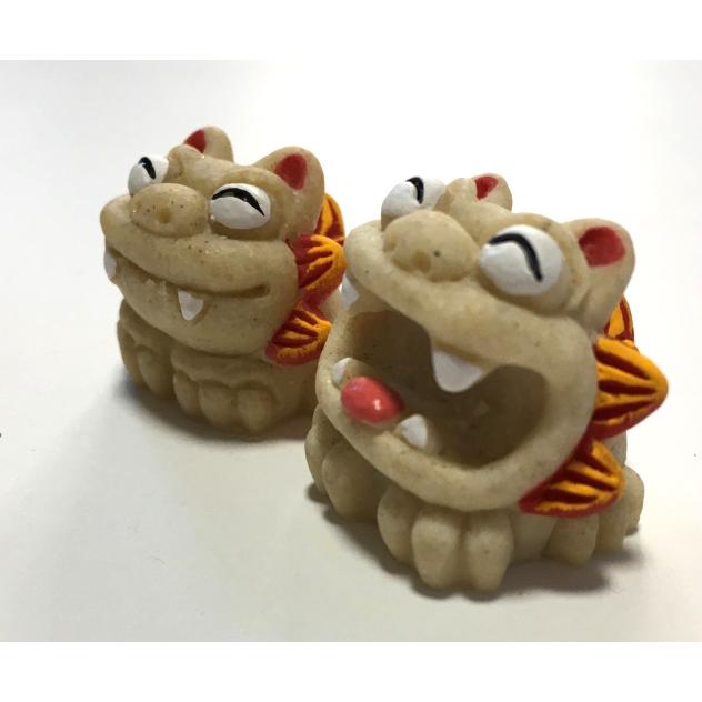 シーサー置物 ゆがふペアシーサー ミニ 厄除け 魔除け お守り 沖縄お