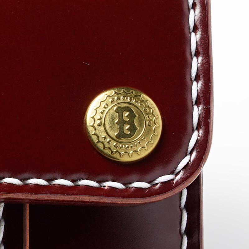 トラッカーズウォレット コードバン バーガンディ バイカーズ