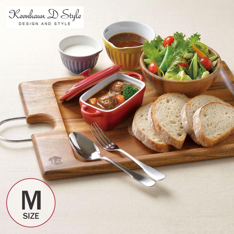 北欧 トレー 天然木 ランチプレート リバーシブル KEVNHAUN