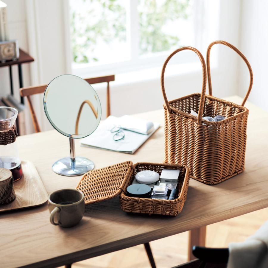 ベルメゾン（BELLE MAISON） メイクボックス メイク収納 ボックス 収納