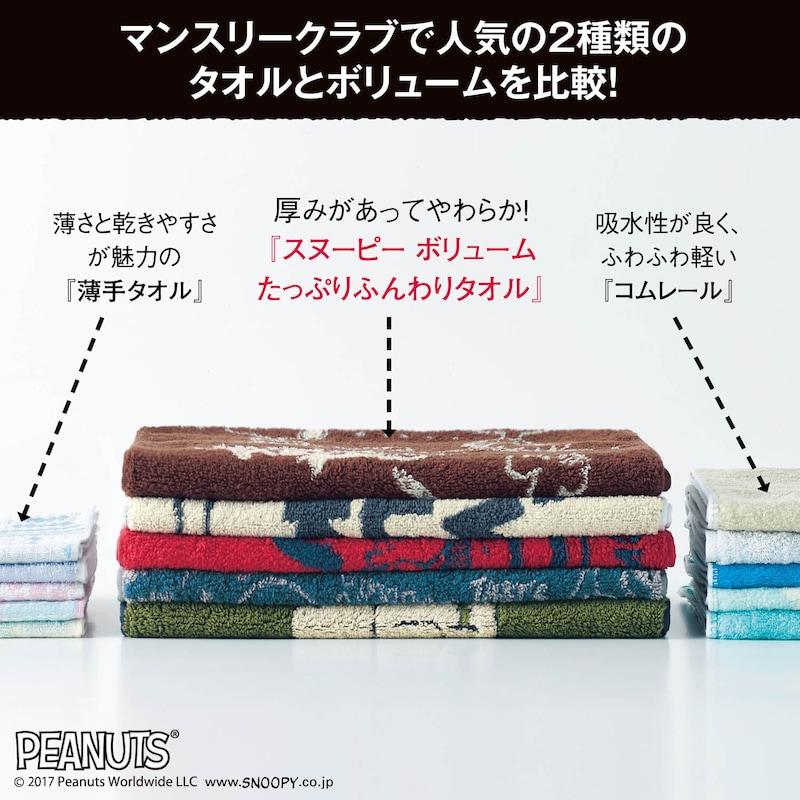 SNOOPY（スヌーピー） タオル キャラクタータオル PEANUTS SNOOPY
