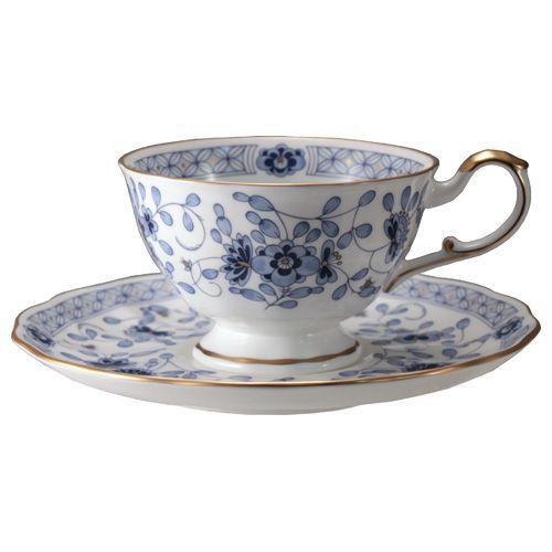 NARUMI ナルミ ボーンチャイナ ミラノ ティーカップ＆ソーサー ペア