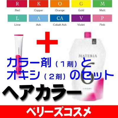 MATERIA（LebeL） ルベル マテリア セット 女性用 カラーリング剤