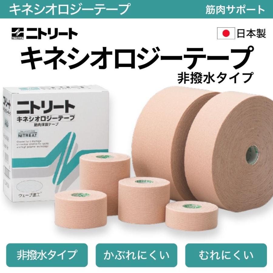 ニトリート（ニトムズ） キネシオテープ 伸縮 テーピングテープ 筋肉