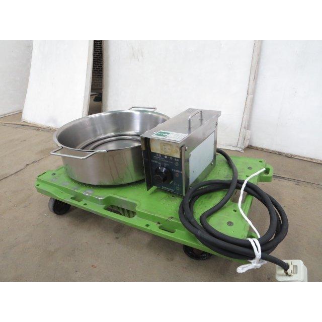 ▽ホシザキ 電気フライヤー カセット式 卓上タイプ 天ぷら用 FL-3TBH