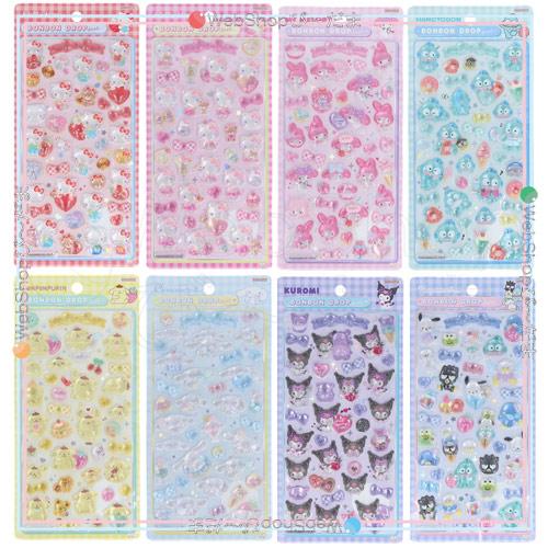 サンスター文具 ボンボンドロップシール サンリオキャラクターズ 第2弾