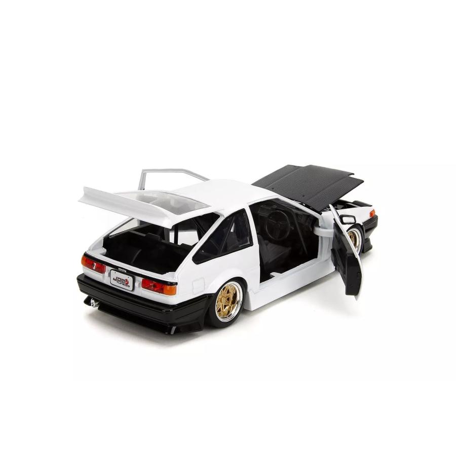 Jada JADA TOYS 1/24 トヨタ トレノ AE86 ハチロク ホワイト Toyota