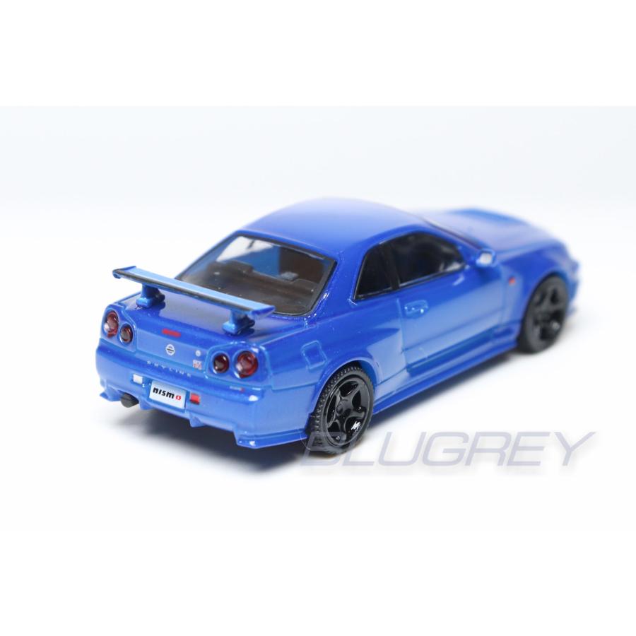 マイクロシティ Micro City 1/87 日産 GT-R (R34) スカイライン ブルー