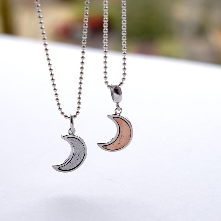 天然石 ペンダント SV925 ギベオン隕石 隕石 月 宇宙 幸運 開運