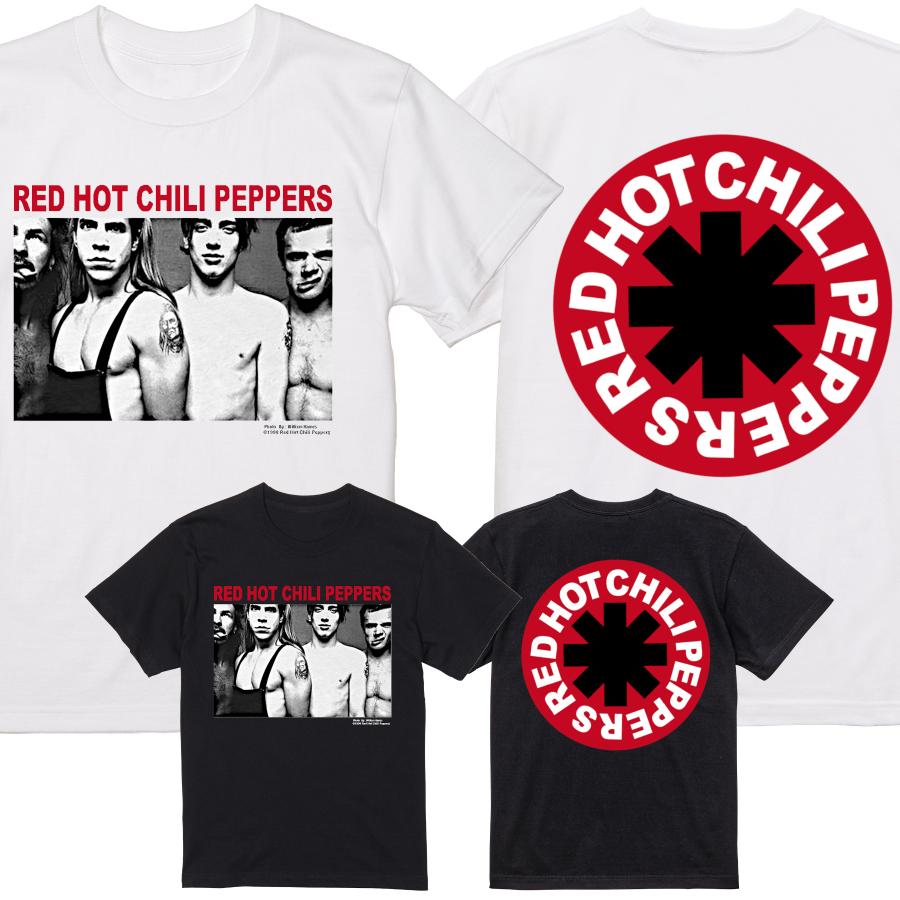レッドホットチリペッパー レッチリ Tシャツ 半袖 白 黒 90年代 バンド