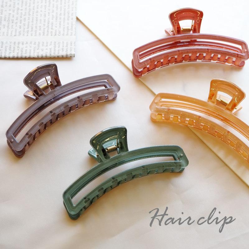 BLAZE 宅配便配送のみ バンスクリップ 大きめ スクエア マット クリア