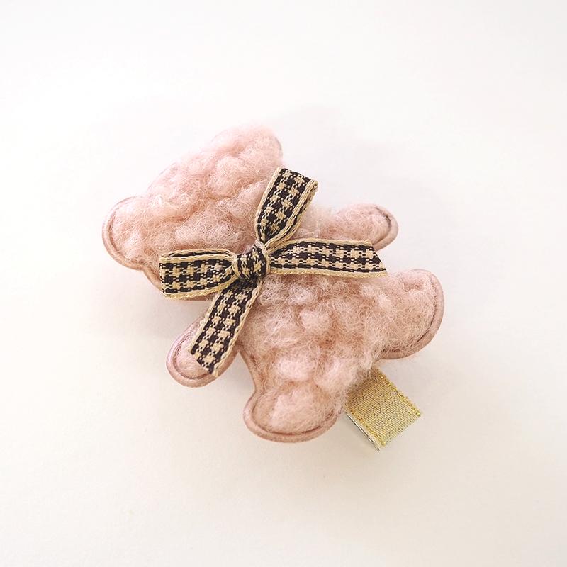 BLAZE クリップ もこもこくまちゃん キッズ ヘアアクセサリー ヘア