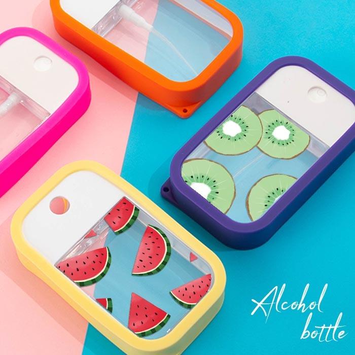 カード型 スプレー ボトル 携帯用 消毒 除菌 アルコール シリコン