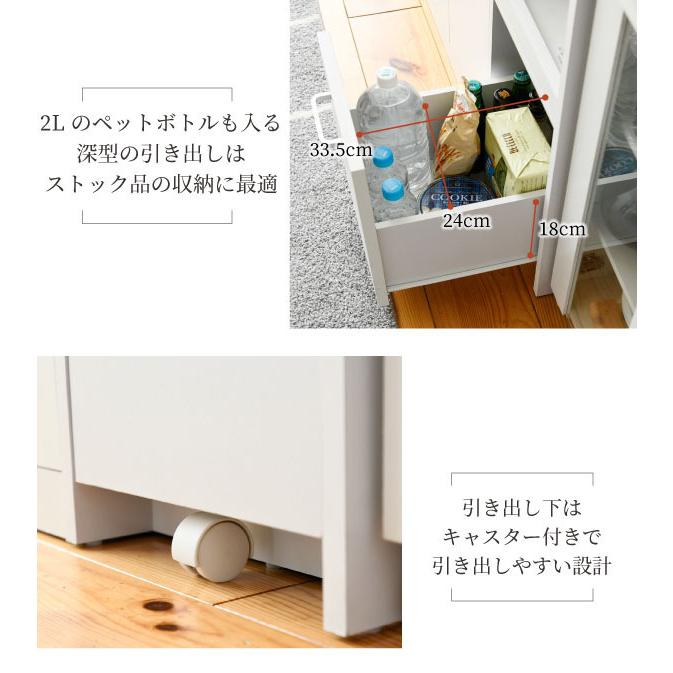 JK-PLAN（ジェイケイ・プラン） キッチンラック 幅32.5 高さ160 隙間