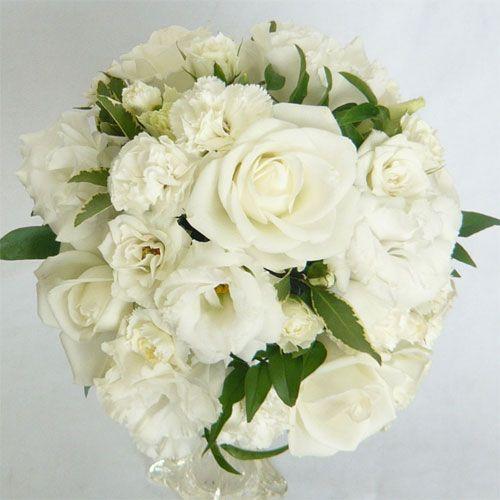 ブライダルブーケ ウエディングブーケ/生花 ブーケ ラウンドブーケ