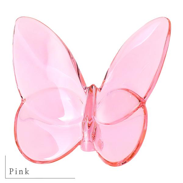 バカラ（Baccarat） フィギュリン ラッキーバタフライ クリスタル