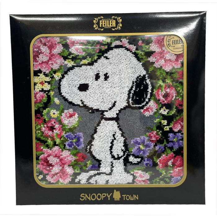 feiler（フェイラー） 未使用 タオル シュニール ハンカチ スヌーピー