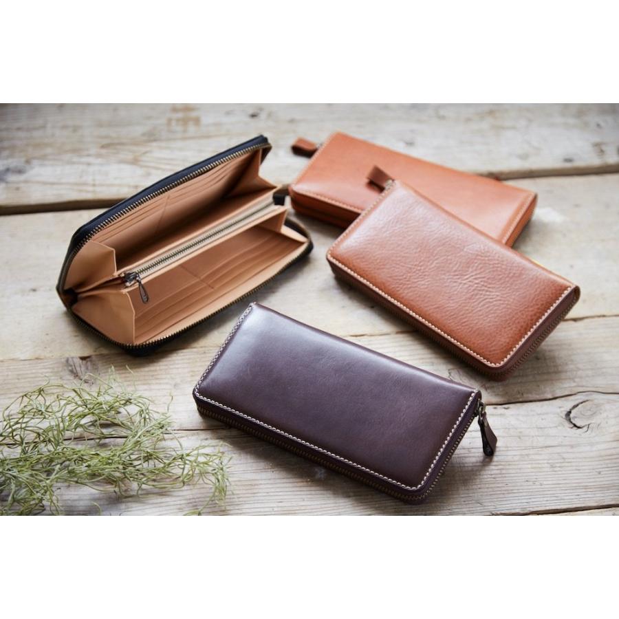 DUENDE（デュエンデ） 長財布 ラウンドファスナー 栃木レザー 日本製