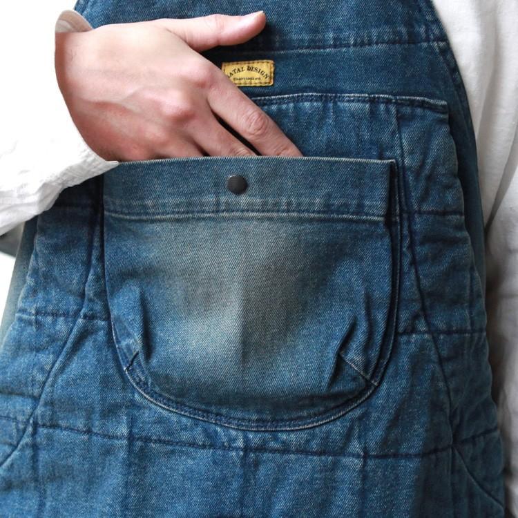 natal design（ネイタルデザイン） エプロン HOLTER APRON QUILTED