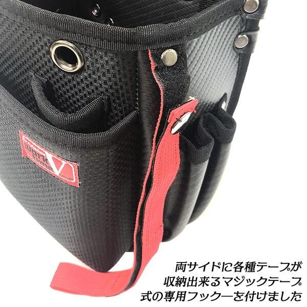 KOZUCHI VICTORY 二段腰袋 テープフッカー付き 内ポケット付き 軽量