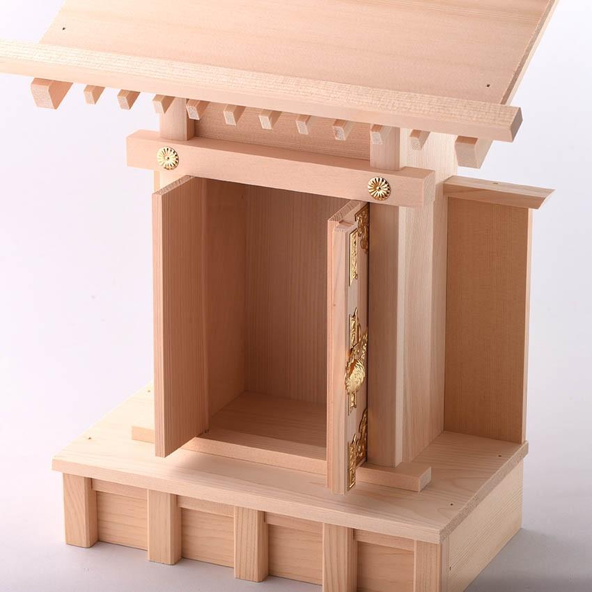 神棚 コンパクトで モダンデザイン 一社 大天理 上級品 尾州桧 木曽桧