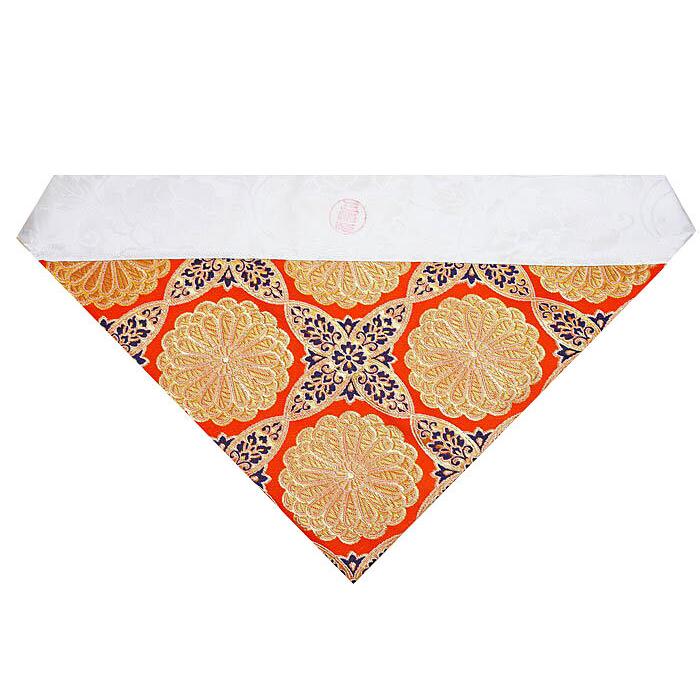 仏具 三角打敷 糸経打敷 200代 オールシーズン可 A 浄土真宗本願寺派