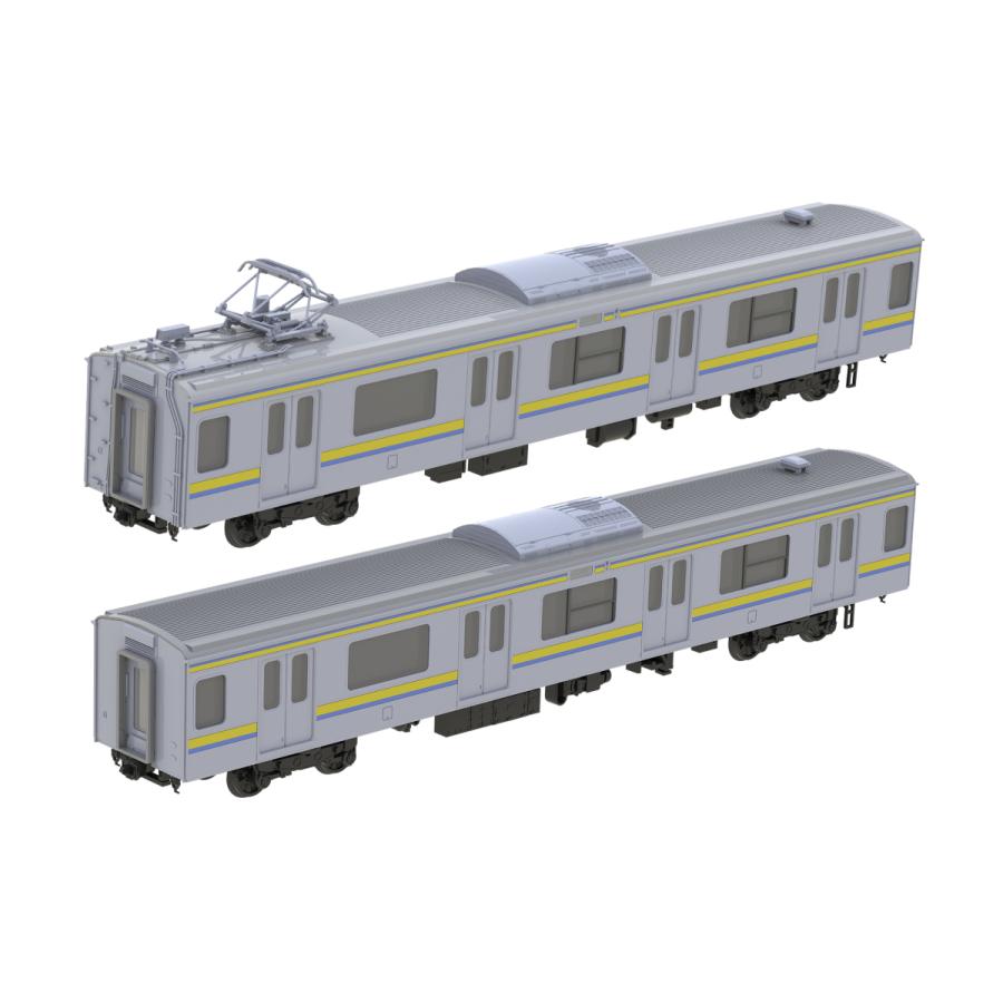 PLUM 1/80 JR東日本209系直流電車タイプ(房総色)モハ209・モハ208
