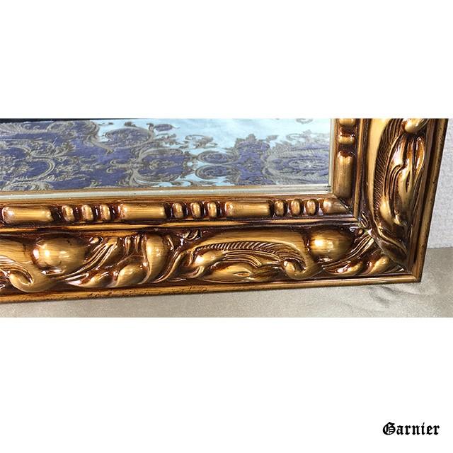 アンティーク調 ウォールミラー 壁掛け 鏡 バロック調 装飾 ロココ調