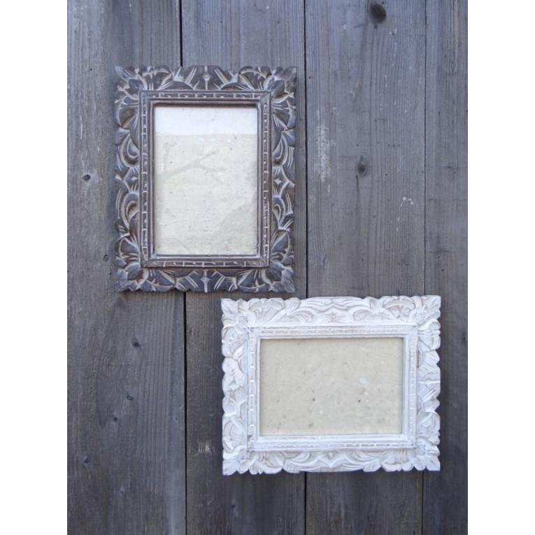 フォトフレーム 壁掛け 木製 おしゃれ 木彫り レリーフ ハンドメイド