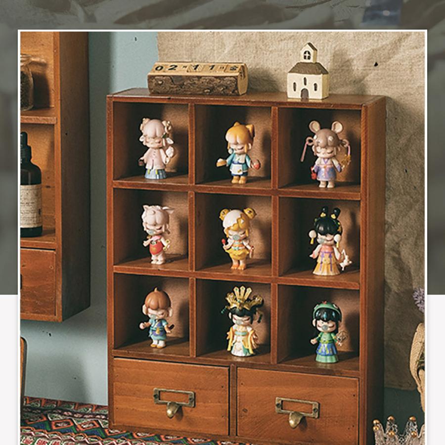 木製 卓上 小物入れ 引き出し ミニチェスト アンティーク ウッド 収納