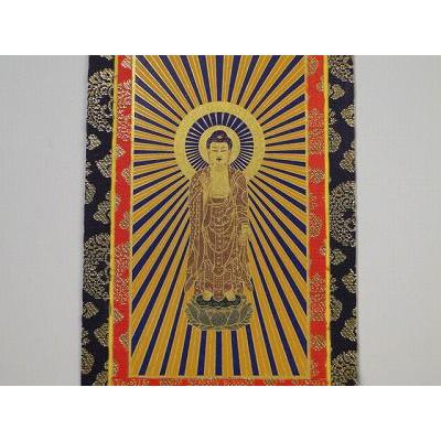 掛け軸 上仕立て3福一組20代（浄土真宗本願寺派（お西）用）脇絵像