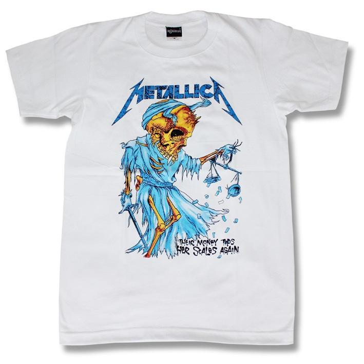 メタリカ Tシャツ Metallica ロック ファッション ROCK BAND T-SHIRTS