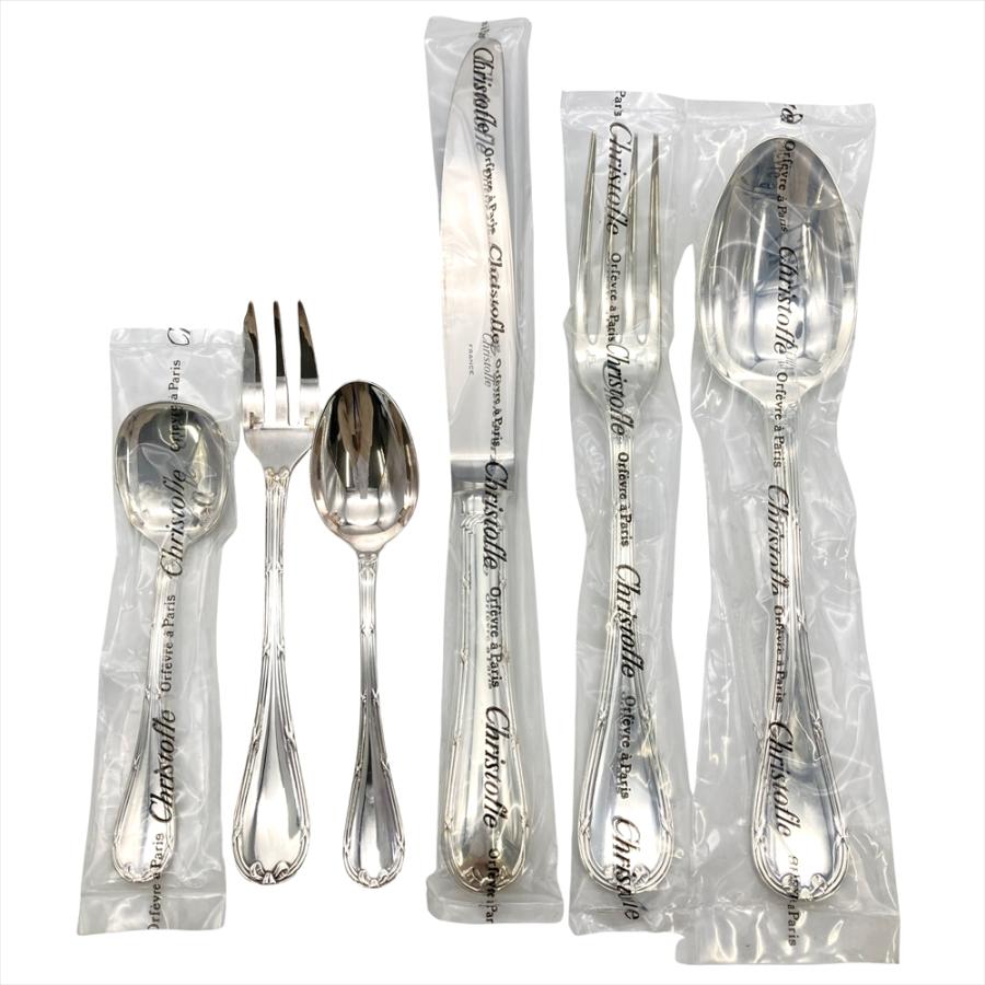クリストフル Christofle リュバン ナイフ フォーク スプーンセット