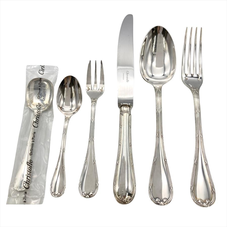 クリストフル Christofle リュバン ナイフ フォーク スプーンセット
