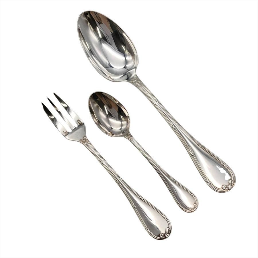クリストフル Christofle リュバン ナイフ フォーク スプーンセット