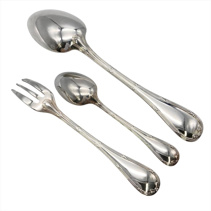 クリストフル Christofle リュバン ナイフ フォーク スプーンセット