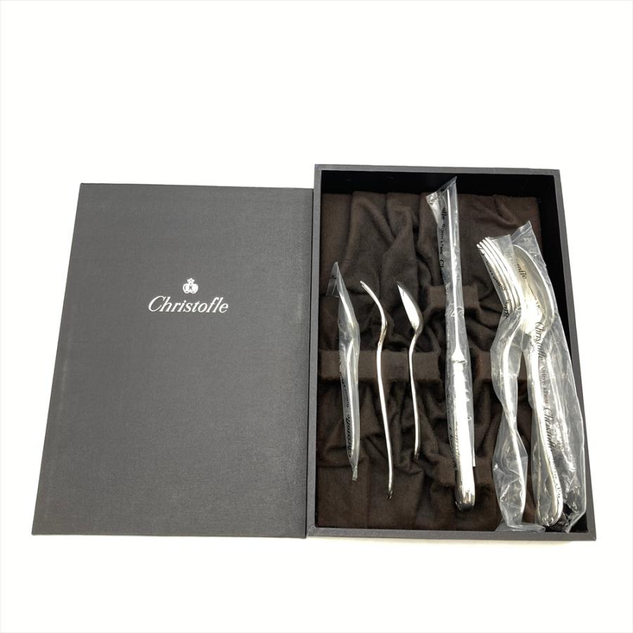 クリストフル Christofle リュバン ナイフ フォーク スプーンセット