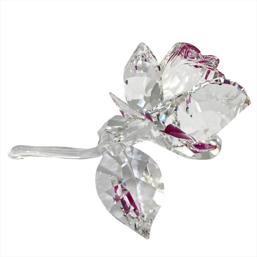 SWAROVSKI（スワロフスキー） ブロッサミングローズ ピンク オブジェ