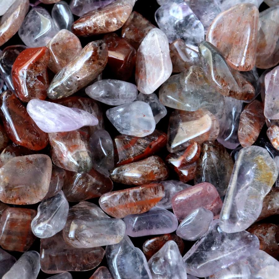 GOLD STONE オーラライト23 さざれ石 100g 水晶の中に複数の鉱物が含ま