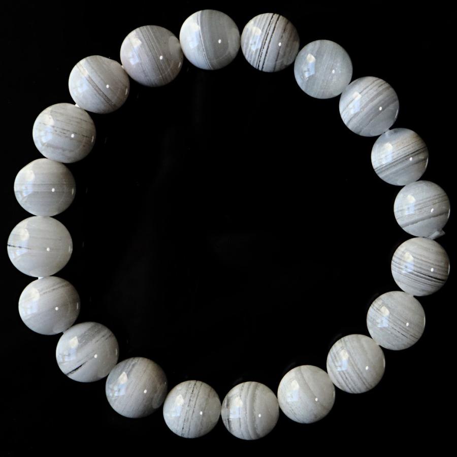 GOLD STONE ホワイトファントム クォーツ 千層ガーデン ブレスレット